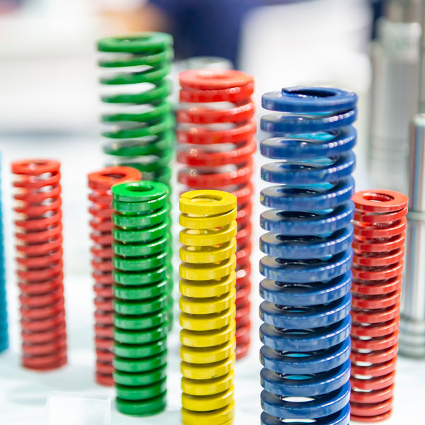 multi-colored springs